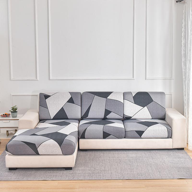 Jacquard Sofa Cushion Cover 1/2/3/4/L PC Anti Pet Scratching All-season Universal Pet Anti Dirt Sofa Cover Easy To Install