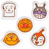 Tableware Dishwasher and Microwave Small Set of Made In 432760 "Let's Go! Anpanman" Children's Set, Ceramic, Safe, Children's Tableware, Face-Shaped