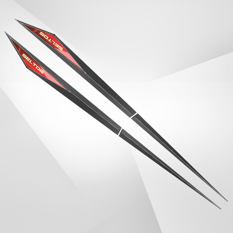 2pcs Car Stickers TPU Car Accessories Para Auto for Kia Seltos