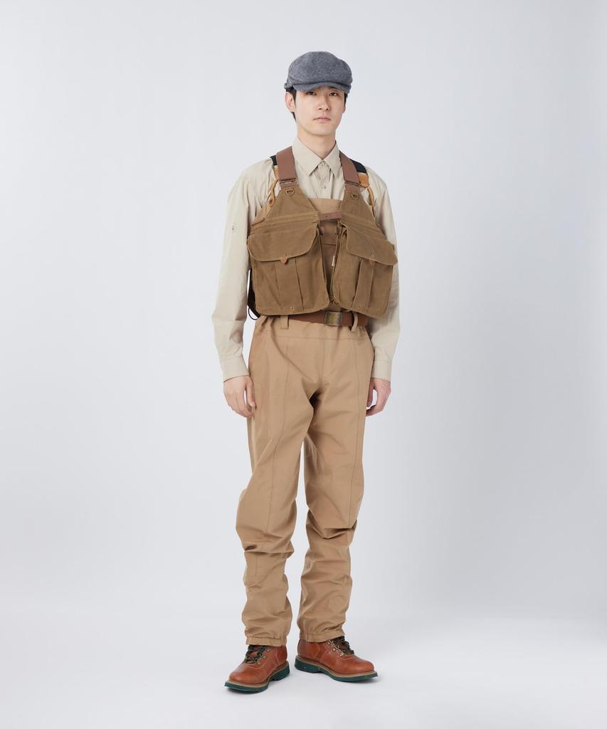 Snow Peak Fishing Big Game Vest SPTL-JK-26SU902 - Outerwear, Mid-layer Vest, Men's & Women's, Beige One