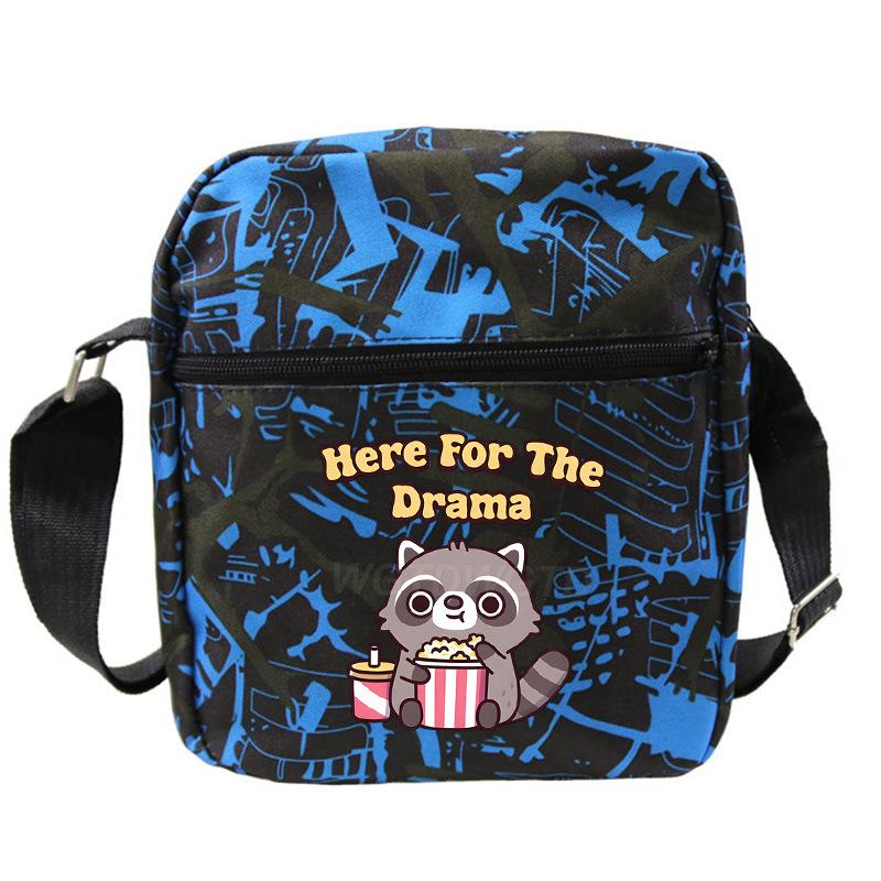 New student fashion shoulder bag personalized printing children's portable multifunctional messenger bag