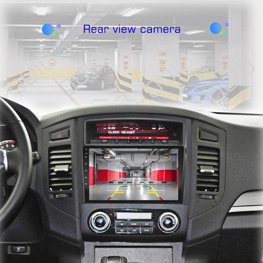 2din Car Radio Multimedia Player Carplay Auto GPS Navigation DSP BT NO DVD For Mitsubishi Pajero 4 V80 V90 2006 - 2014