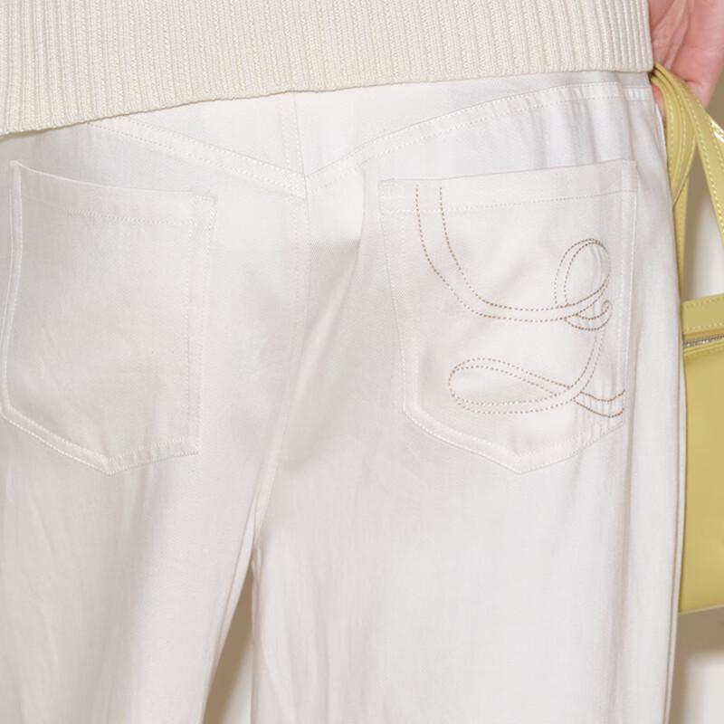 GREEN BELT Women's Lyocell Cotton Wide-Leg Casual Pants