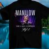 NUOVO Barry Manilow Concerti Finali Live nel 2026 T-shirt Nera TUTTI I COLORI S-5XL