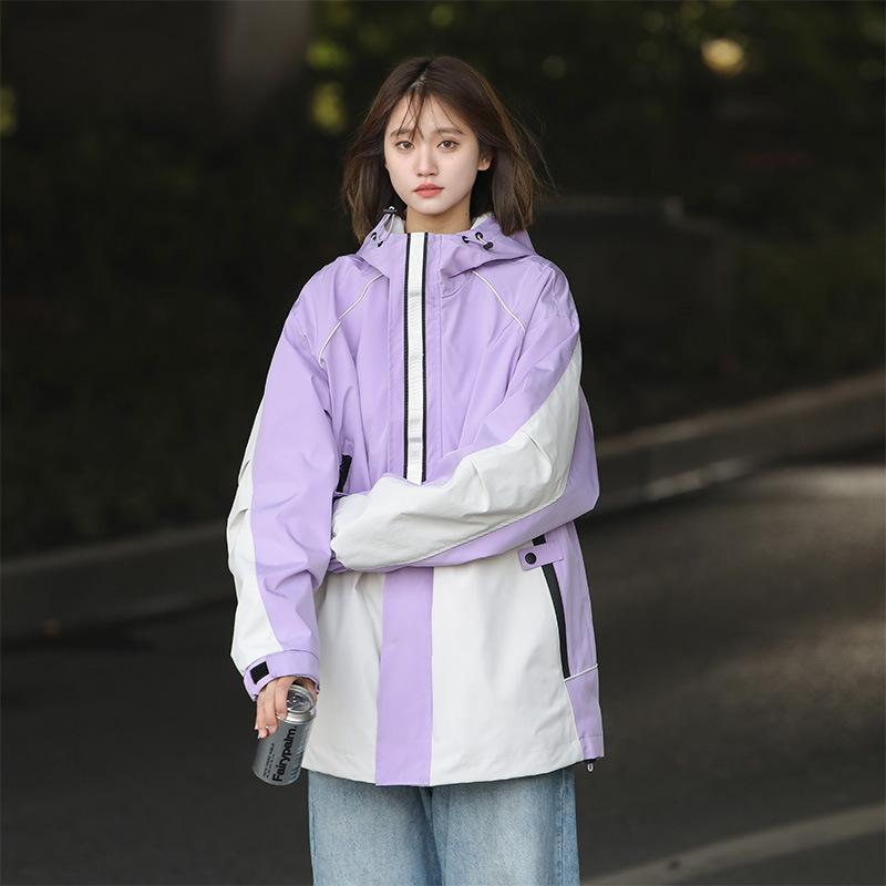 Jacken für Männer und Frauen, winddichte und wasserdichte Outdoor-Sportjacken für Frühling und Herbst, modische und vielseitige Trendjacken