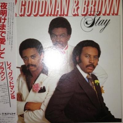 LP Record RAY, GOODMAN & BROWN - Stay 25PP44 MERCURY 1981 Japan Obi Soul/Funk Used