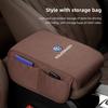 Car Armrest Box Cushion Center Console Arm Rest Suede Mat For VW Golf Passat b6 Amarok T5 Phaeton Teramont Tiguan Car Supplies