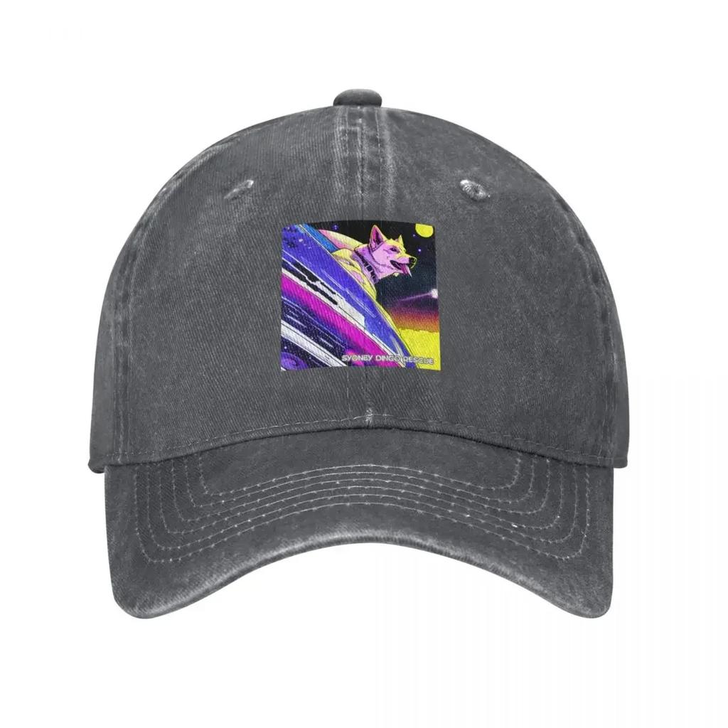 Space Dingo First Flight Baseball Cap Hat Unisex For The Sun Luxury Hat Hat Baseball Cap Hood Boy Womens
