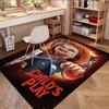 Bride of Chucky Print Rug, Washable Floor Carpet, For Entryway Dorm Laundry Room Office Study, Home Decor Birthday Christmas Gift