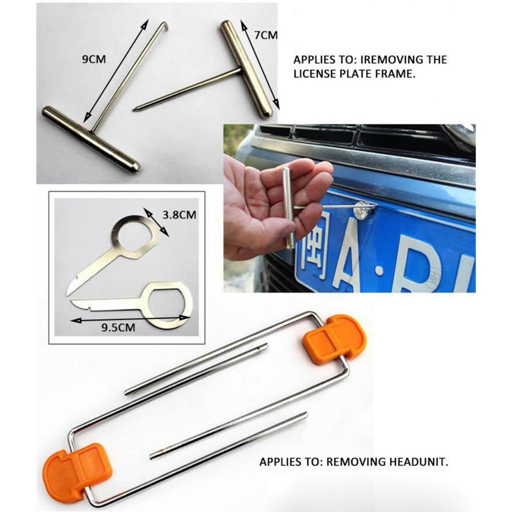 Plastic Wedges Car, Car Trim Wedges Set, Door Decoration Removal Tool, Used for Repair Tools for Car Interior and Door Decoration