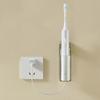 2Pcs Wall Mounted Suction Cup Electric Toothbrush Holder Plastic Toothbrush Rack  Bathroom