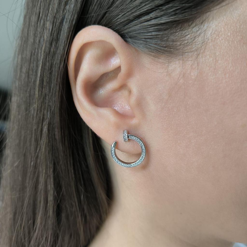 Øredobber i sølv med cubic zirkon (2191964)