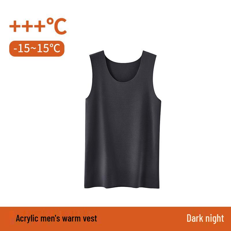 

Мужской бесшовный зимний базовый слой-жилет с флисовой подкладкой и теплогенерирующим эффектом XXL