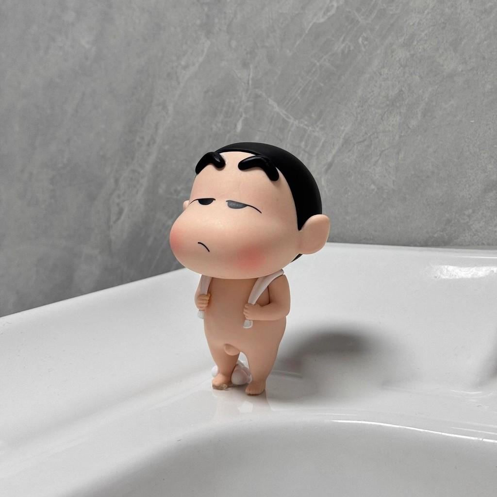 Crayon Shin Chan Bath Toy Figurine With Eco Pvc Material For Bathroom Decor And Gift