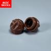 10pcs MOC Blocks 15470 Plate Round 1 X 1 Swirled Top DO IT YOURSELF Assembled Construction Bricks Particle Kid Puzzle Toy Gift Idea