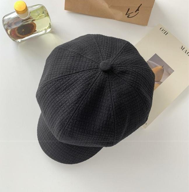 Damski Wszechstronny Beret Damski Zimowy Casualowy Kapelusz Retro
