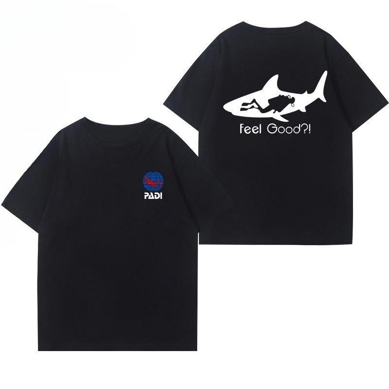 PADI Diving Instructors Cotton Tshirt From CMAS World Diving Association Unisexs Clothing Womens Clothing 2026 Summer T Shirt S