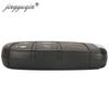 Jingyuqin 10pcs SIP22 2/3/4/5 Button Remote Car Key Shell for Jeep Renegade Compass Auto SUV Smart Keyless Entry Fob Case NoLogo