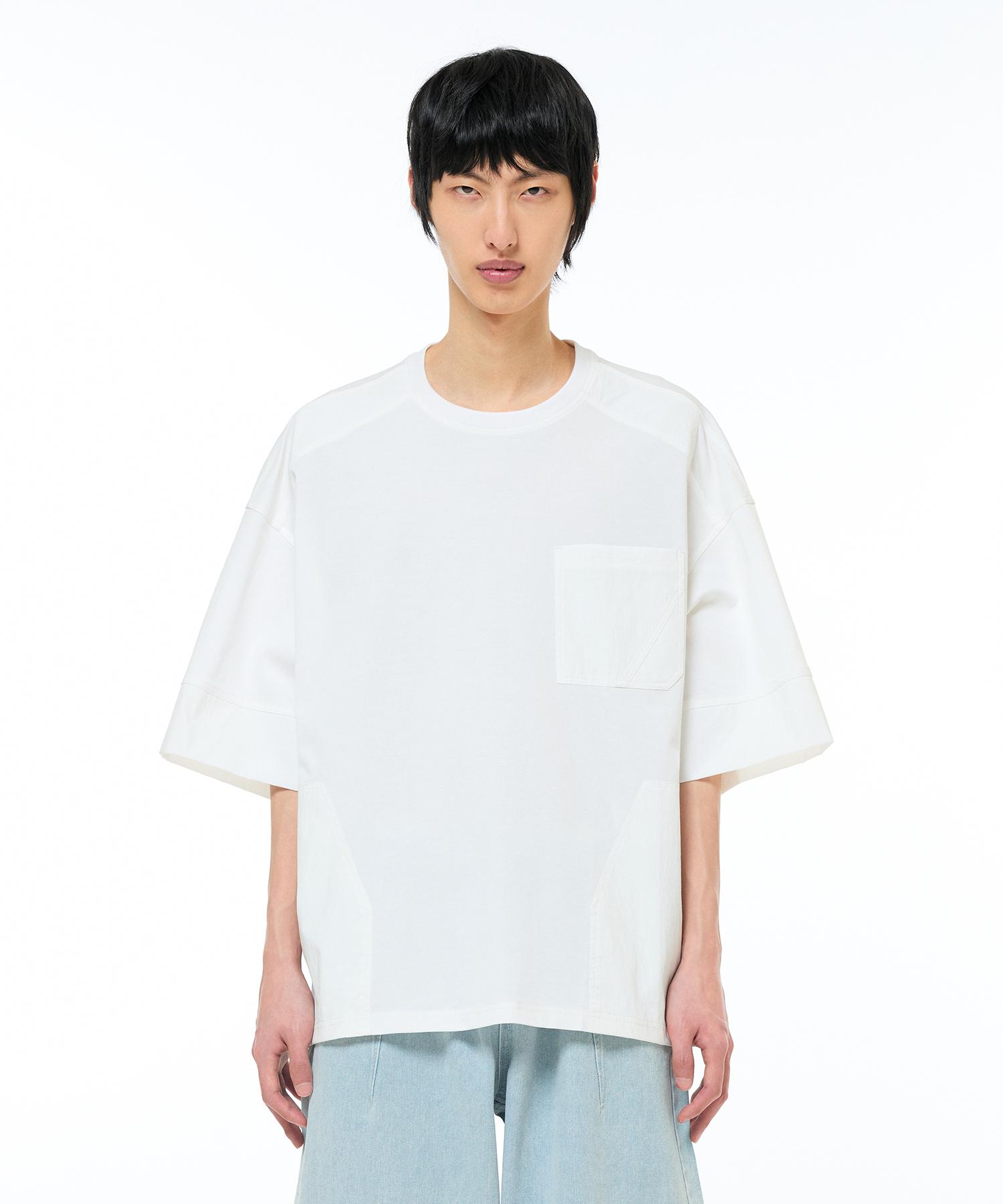 Zensai Multi-Woven Patch T-Shirt White/M