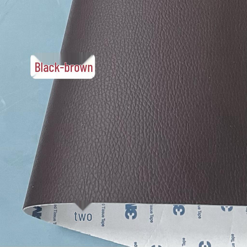 3M Selbstklebendes Reparaturpflaster aus Leder mit Litschi-Muster für Sofa & Auto-Innenraum