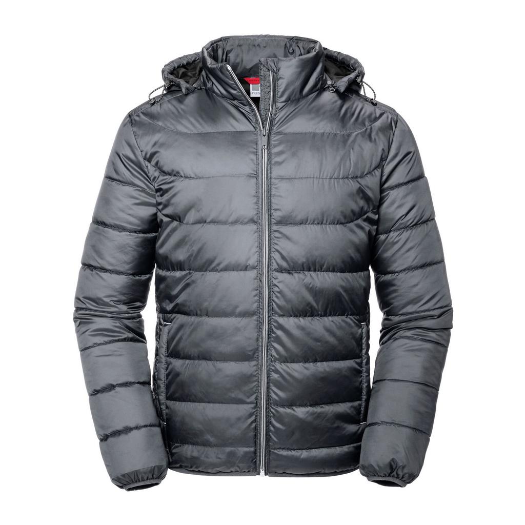 Russell Mens Nano Hooded Padded Jacket
