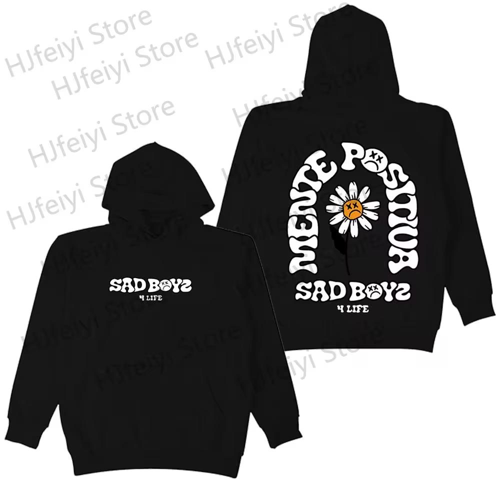 Junior H Sad Boyz 4L Hoodies Merch For Men/Women Unisex Casuals Fashion Long Sleeve Sweatshirt Streetwear