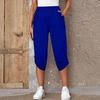 Summer 2023 Hot-Selling Women's Fashion Casual Elastic Crop Pants