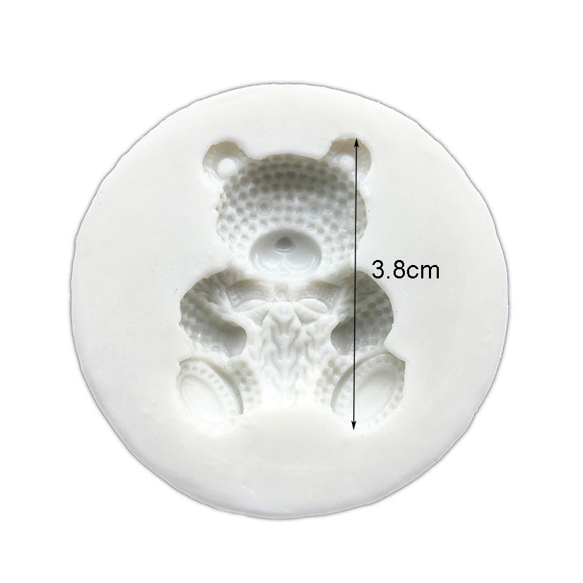 Bear Silicone Mold Sugarcraft Chocolate Cupcake Baking Mold Fondant Cake Decorating Tools