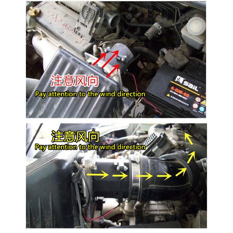 Neues Auto Auto Elektrische Turbine Turbo Doppellüfter Turbolader Ladedruck Ansauglüfter 2Kpa