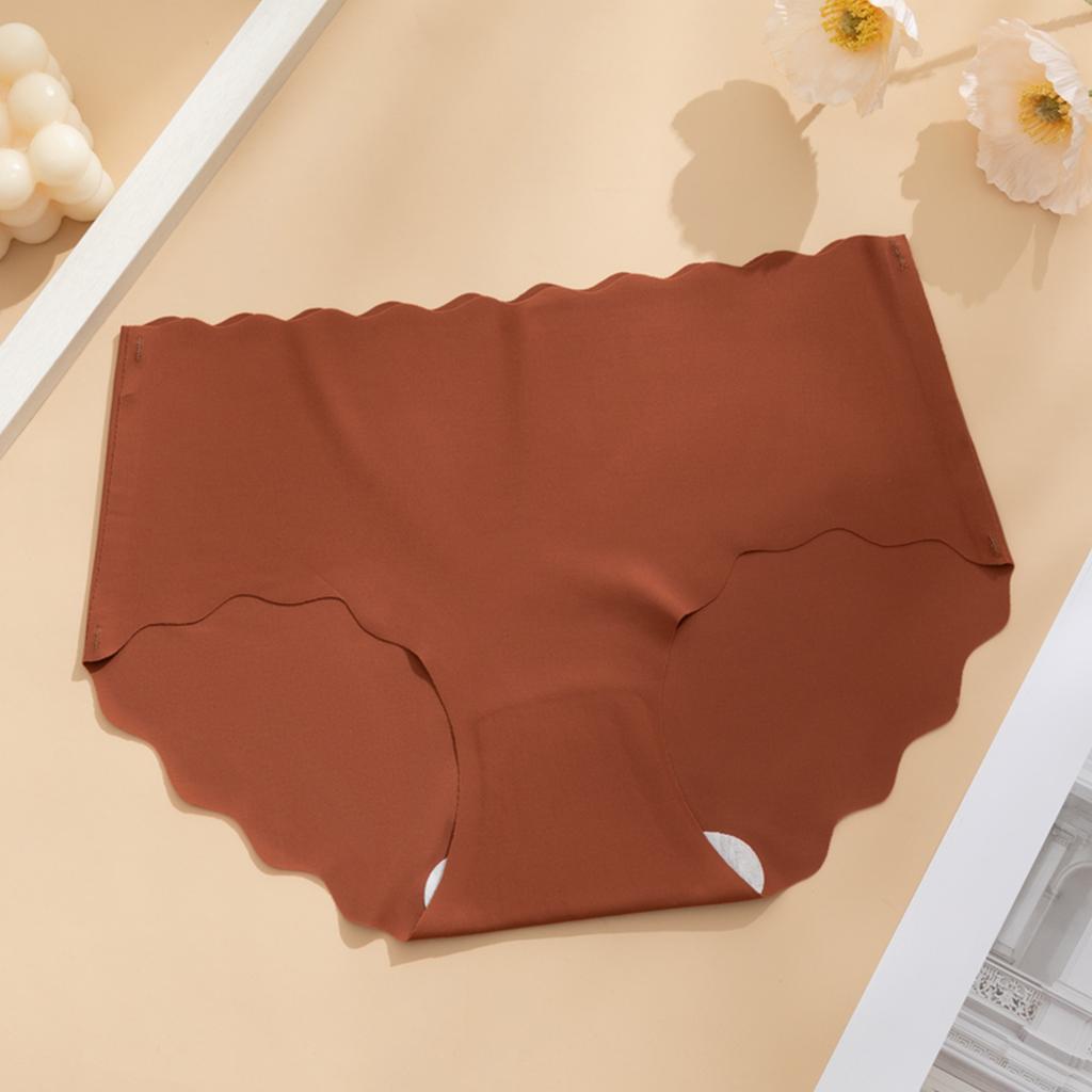 Women's Ice Silk Seamless Underwear, Thin, Breathable, Plus Size Women's Underwear