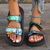 Summer Shoes for Women 2024 Latest Color Matching Design Women’s Platform Sandals Casual and Versatile Outdoor Sandals Zapatos