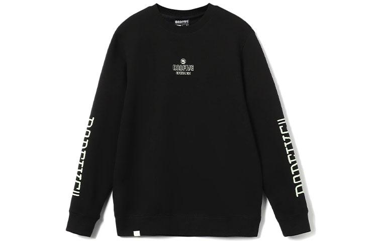 Свитшоты Li Ning Мужские Черные С Круглым Вырезом Умеренно Обычные AWDR413-1 M