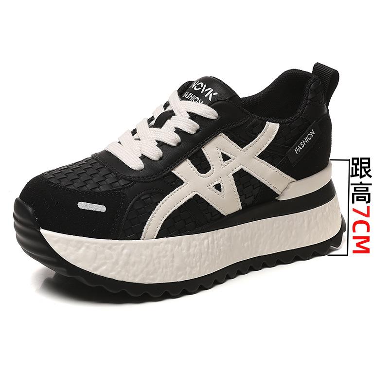 Small inner height increase platform shoes autumn new sports and leisure shoes children's shoes versatile