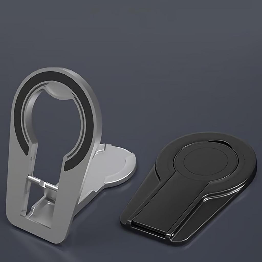 Double Adjustable Holder, Holder, Mag-netic Phone Stand For And Smartphones, Compatible With Car Mount