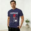 Galo de Barcelos Rooster T Shirt Unisexs Cotton Humor TShirt Crew Neck Tee Shirt Short Sleeve Clothes New Arrival