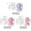 Reusable Silicone Mold Girl/Married Couple Candle Mould Creative Aromatherapy Making Mold Festive Decoration Supplies