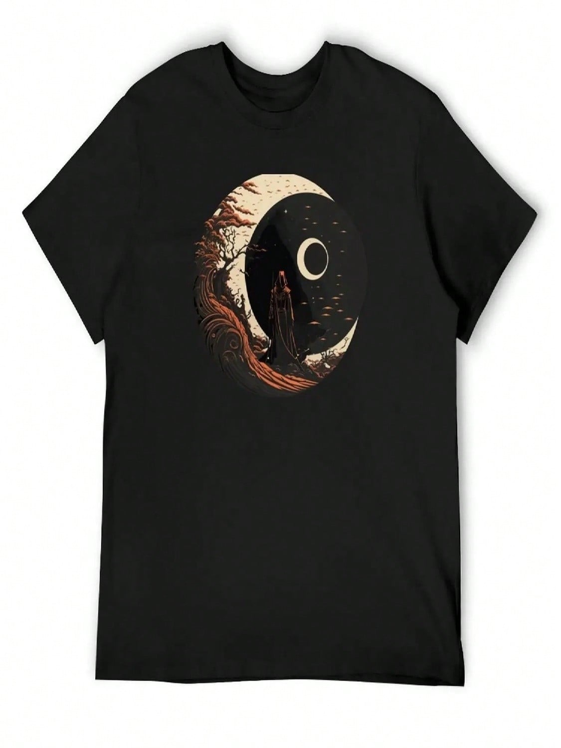 Bloodborne Moon T-Shirt Plus Size Clothes Summer Tops Shirts Graphic Tee Plus Size Tops Men Workout Shirt S разноцветный