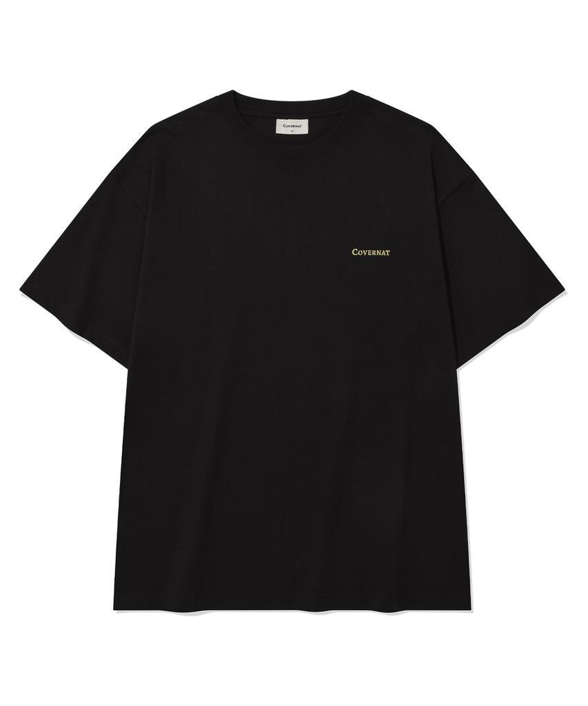 COVERNAT Small Authentic T-Shirt Black