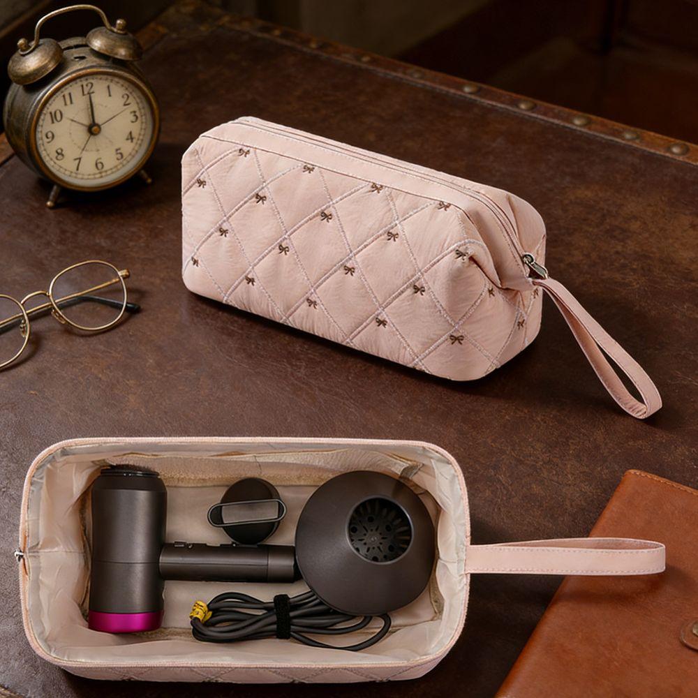 Large Capacity Travel Storage Bag Bowknot Make Up Bag Travel Wash Handbag Beauty Tools Storage