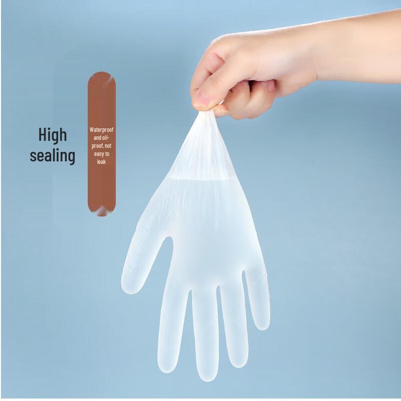 Zhil Disposable 9-inch PVC Gloves L