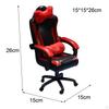 1/6 Miniature Gaming Chair Decoration Pretend Play Accessory Furniture Dollhouse