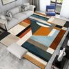 Modern Geometric Carpet Mat Colorful Abstract Pattern Home Decoration Rug for Living Room Contemporary Artistic Floor Design