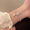 Fragment Silver Refined Pearl Bracelet For Women Timeless Fashion Accessory