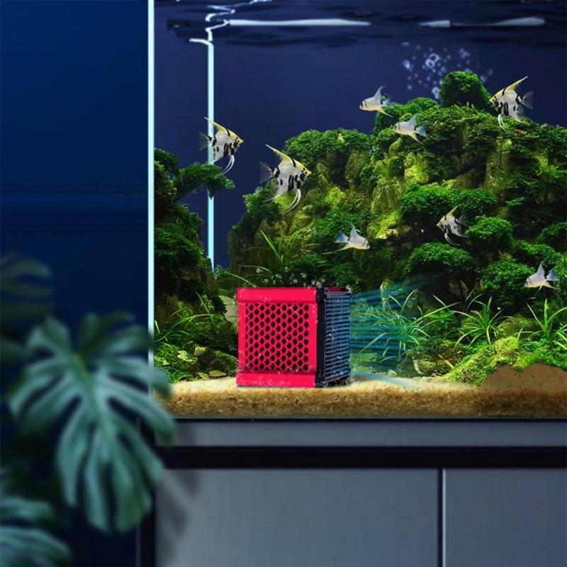 Reusable Aquariums Absorbent Carbon Cubes Odor Eliminating Filter Cubes for Aquariums Filters With Noises Reduction