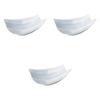Set of 3 Blue Gosu Laminated Mukae [18.5 X 14.2 X 6 Cm] | Mukae Setomonohonpo