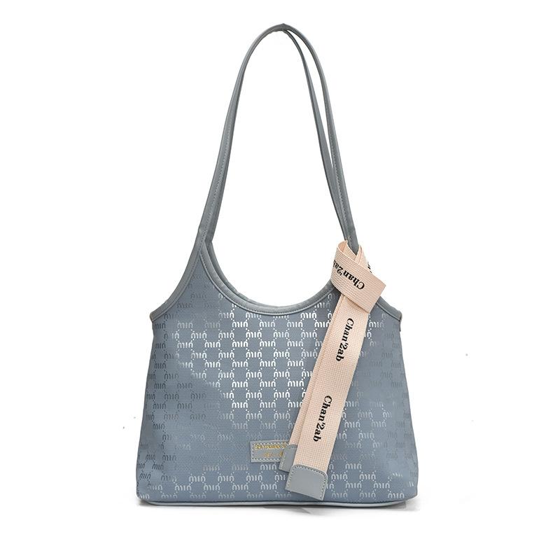 

Fashion Versatile Portable Large Capacity Underarm Bag Women s New Commuter Student Shoulder Bag синій