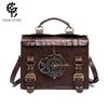 Guangzhou Women's Punk Industrial Retro Crossbody Shoulder Bag 2025