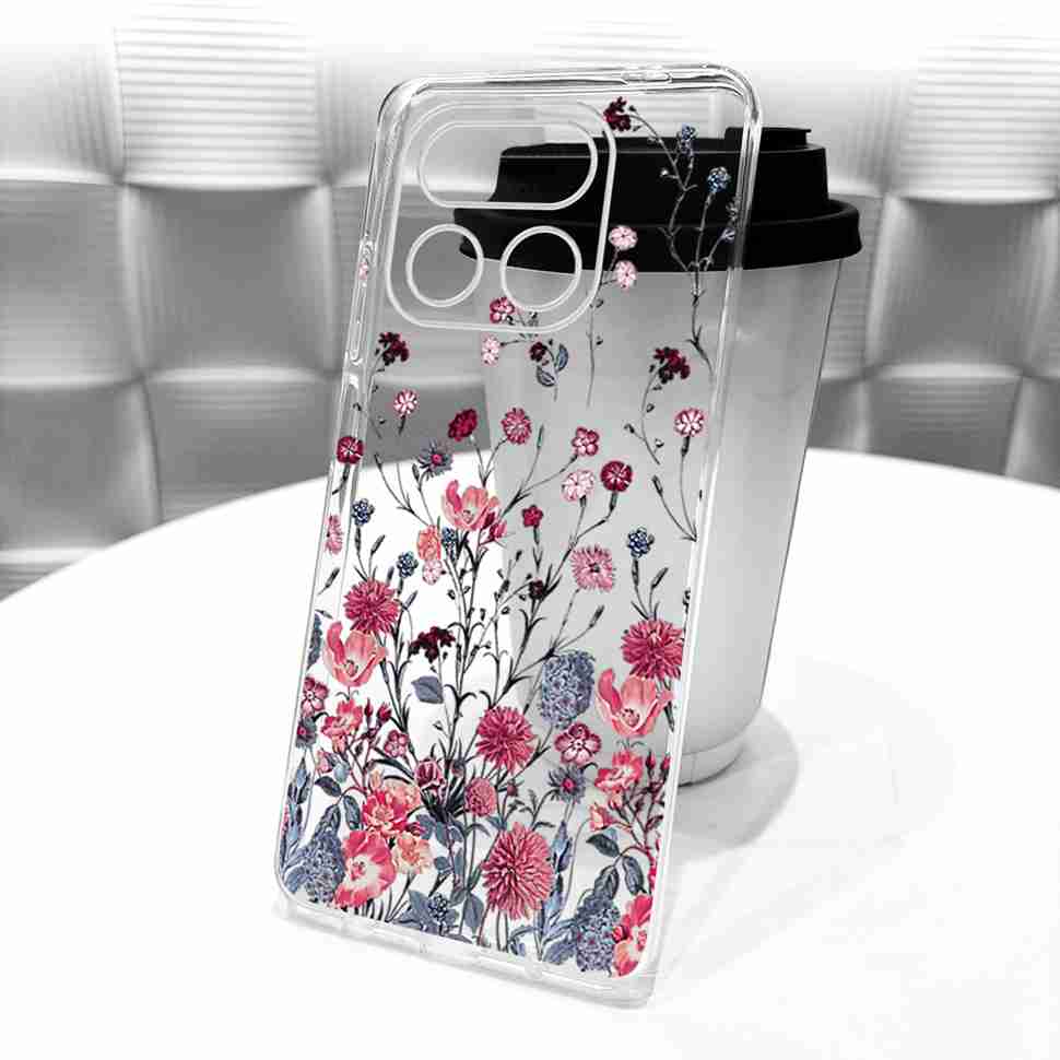 Petty Rose Flower Cover For Realme 16 Pro Plus Case Soft Silicone Back Cover Phone Case For Realme16 Pro Pro+ 5G Bags