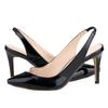 Women‘s Pumps Stilettos Sexy 8cm High Heels Pointed Toe Transparent Slingback Women Party Dress Wedding Shoes Elegant Large Size