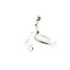 Silver 'Mythical Snake' Ring